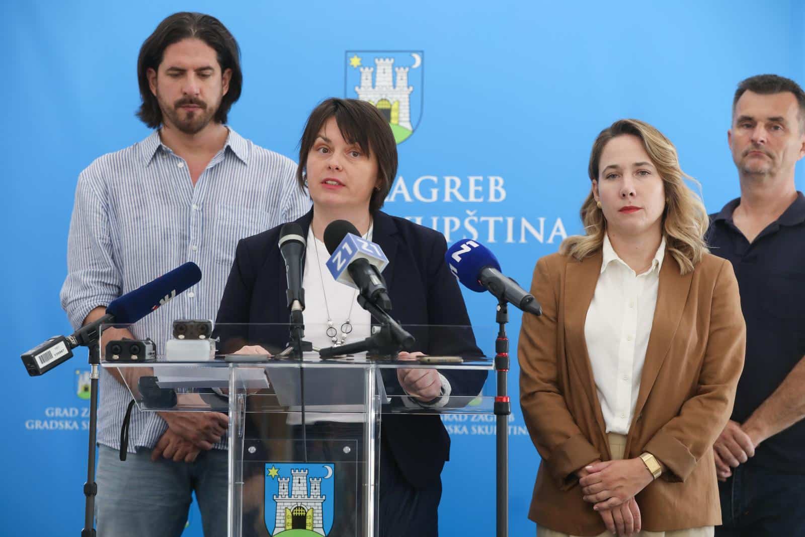 Zagreb: Nezavisna lista Marije Selak Raspudić održala je konferenciju za medije
