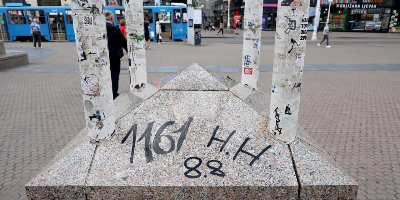 Zagreb: Provokacija u samom centru grada