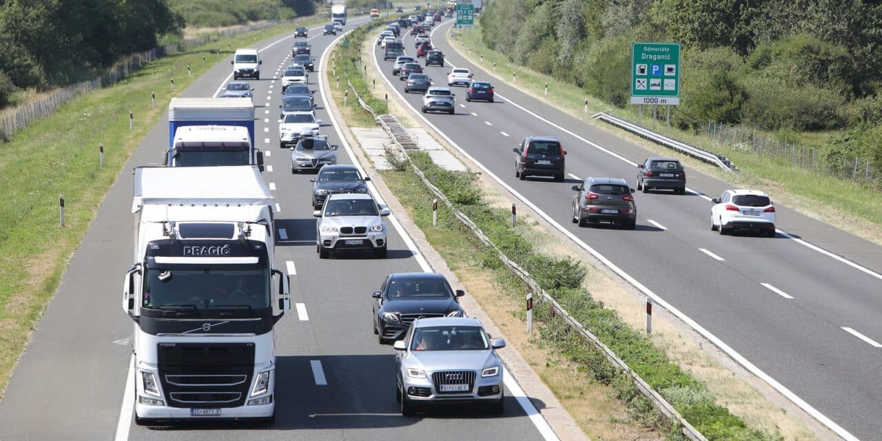 Karlovac: Gust promet na autocesti A1