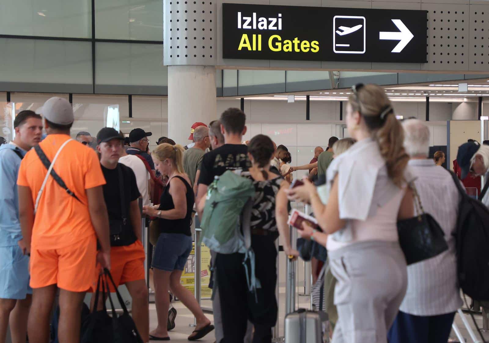 Split: Gužve u zračnoj luci zbog otkazanih letova nakon hakerskog napada