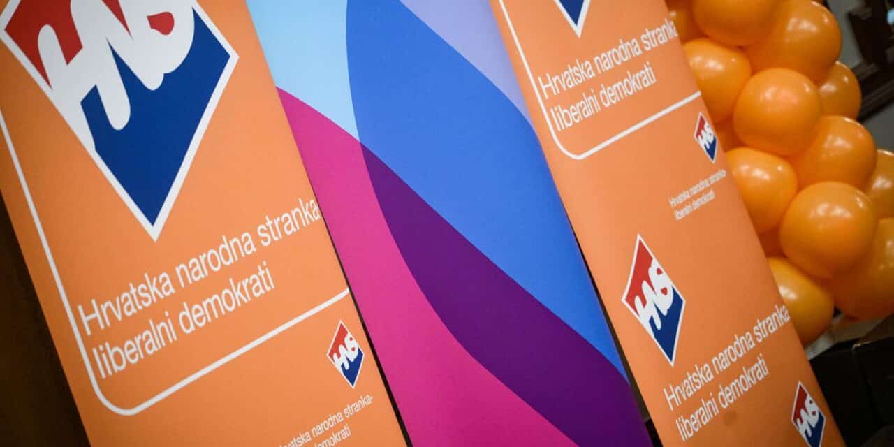 Zagreb: Na 18. Saboru stranke Hrvatska narodna stranka-liberalni demokrati, birano novo vodstvo
