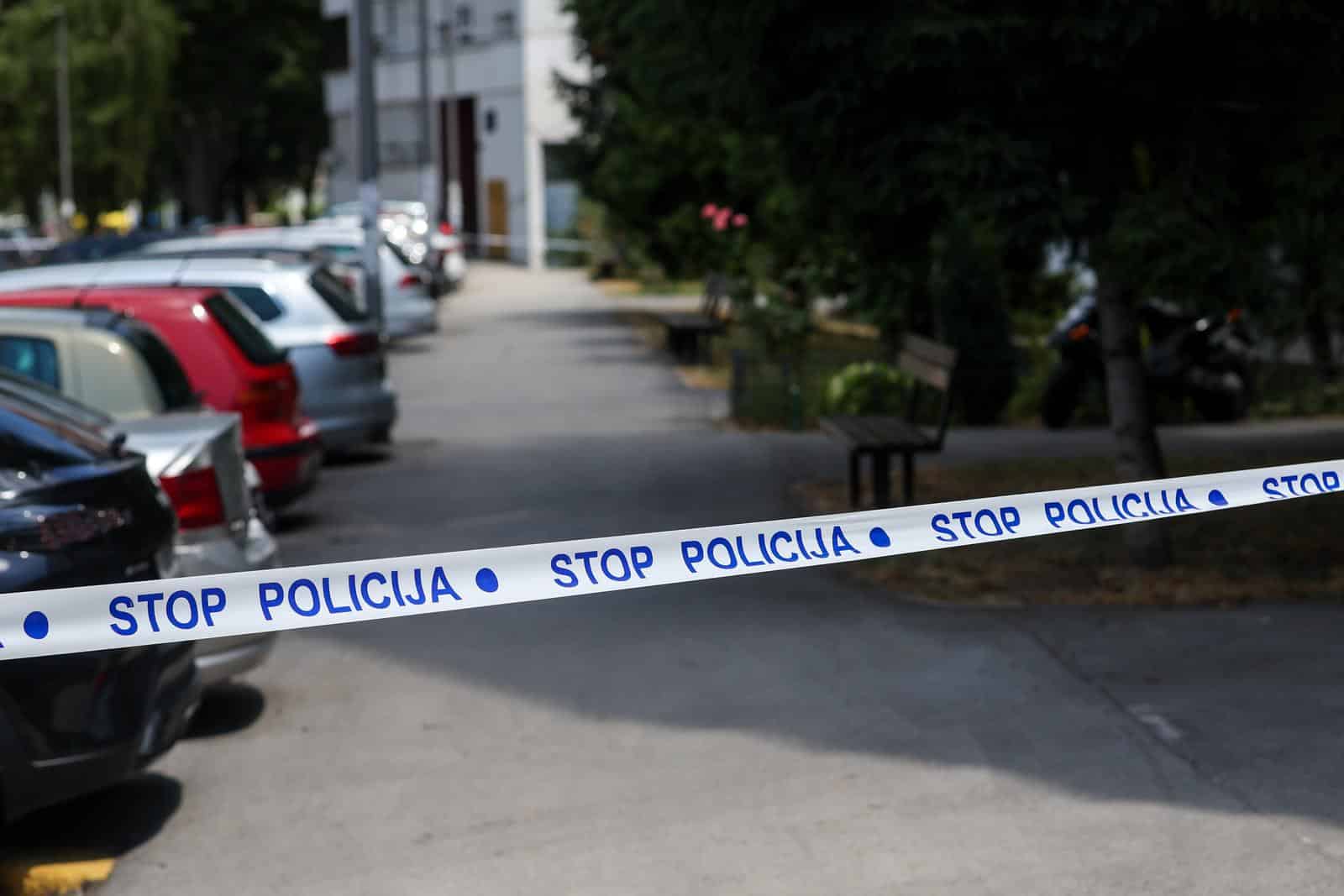 Zagreb: Policijski očevid u Odakovoj ulici