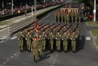 Zagreb: Svečani vojni mimohod u povodu 30 godina VRO Oluja