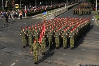 Zagreb: Svečani vojni mimohod u povodu 30 godina VRO Oluja