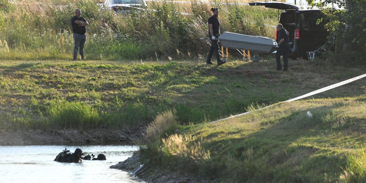 Policijski očevid kod Male Subotice gdje je pronađeno tijelo muškarca, sumnja se na ubojstvo