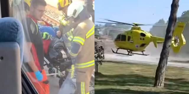 Muškarac pao pod vlak u Ivanić-Gradu, na intervenciju stigao i helikopter