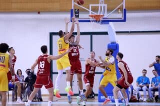 Opatija: Prijateljska košarkaška utakmica reprezentacija Hrvatske i Ukrajine