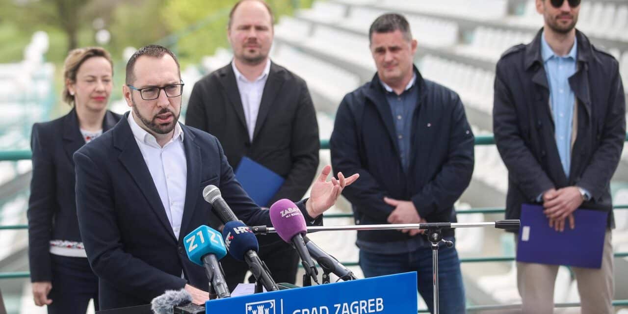 Bivši ravnatelj USO-a Kosta Kostanjević i zamjenik gradonačelnika Zagreba Luka Korlaet