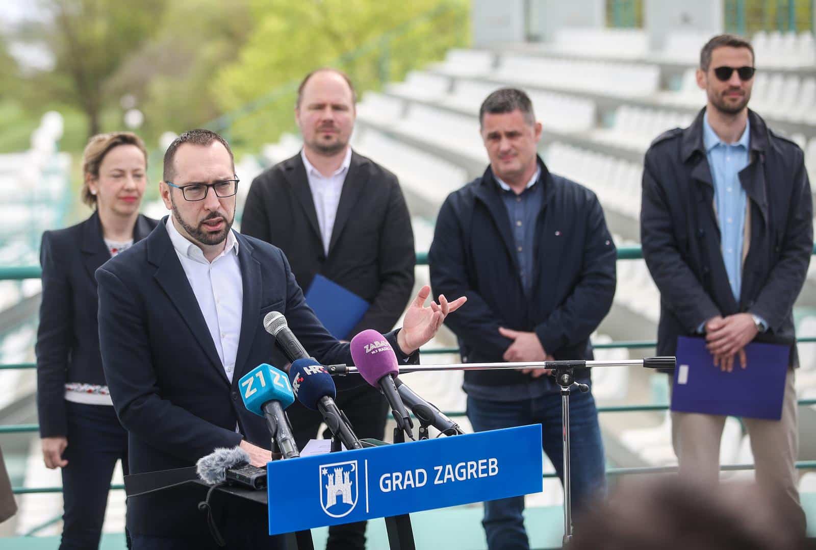 Bivši ravnatelj USO-a Kosta Kostanjević i zamjenik gradonačelnika Zagreba Luka Korlaet