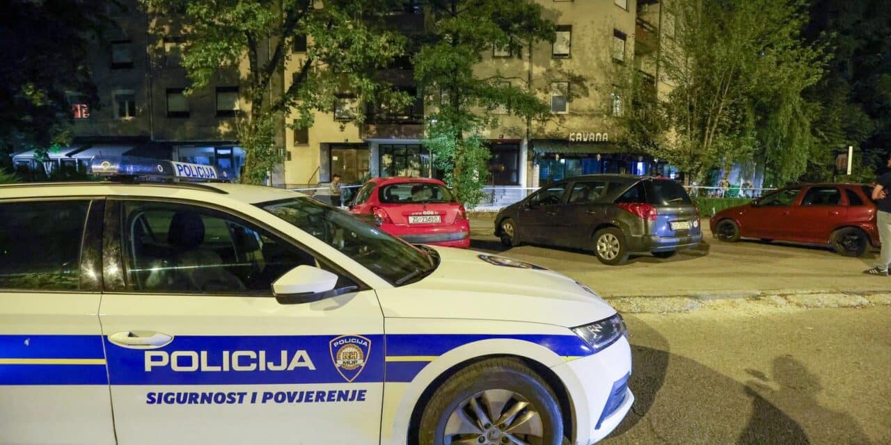 Zagreb: Policijski očevid u ugostiteljskom objektu u ulici Hrvatskog sokola