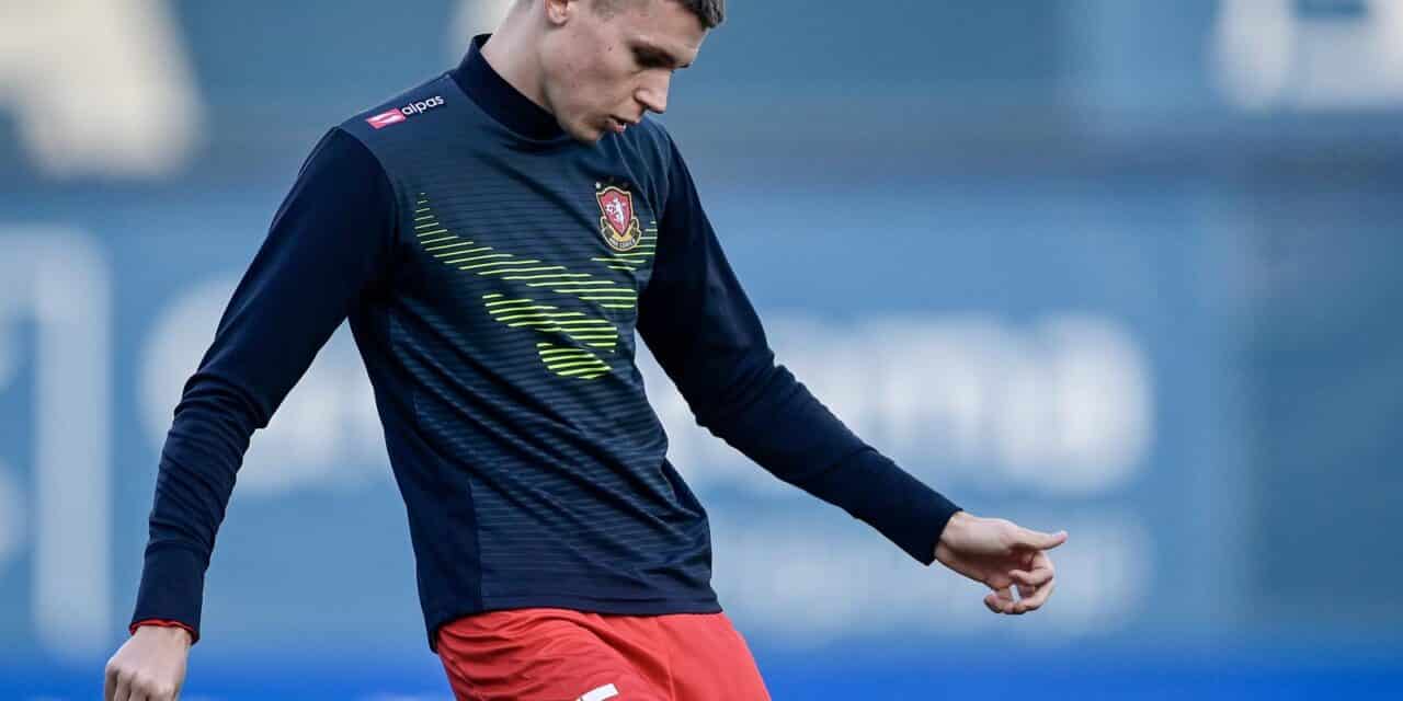 Zagreb: Zagrijavanje uoči utakmice 21. kola SuperSport HNL-a između Dinama i Gorice