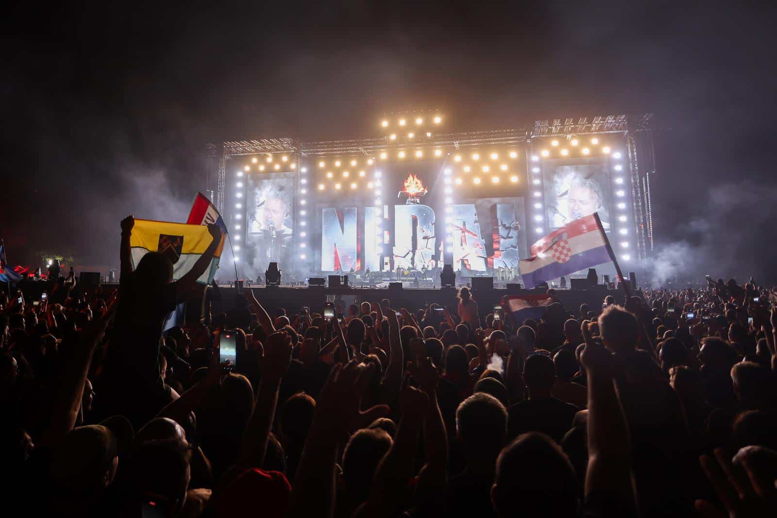 Veliki koncert Marka Perkovića Thompsona u Sinju