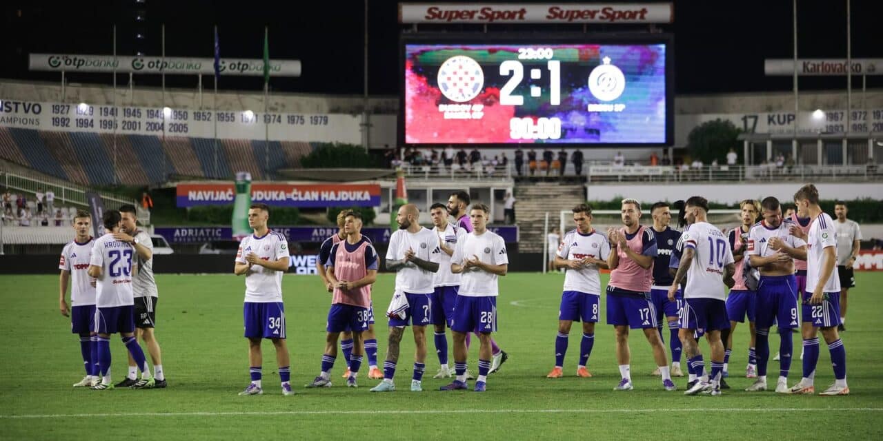 Split: Susret Hajduka i Dinamo Cityja u trećem pretkolu za ulazak u Konferencijsku ligu