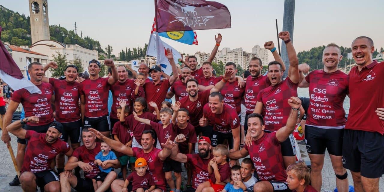 Ploče: Pobjednici ovogodišnjeg Maratona lađa je ekipa iz Zagreba