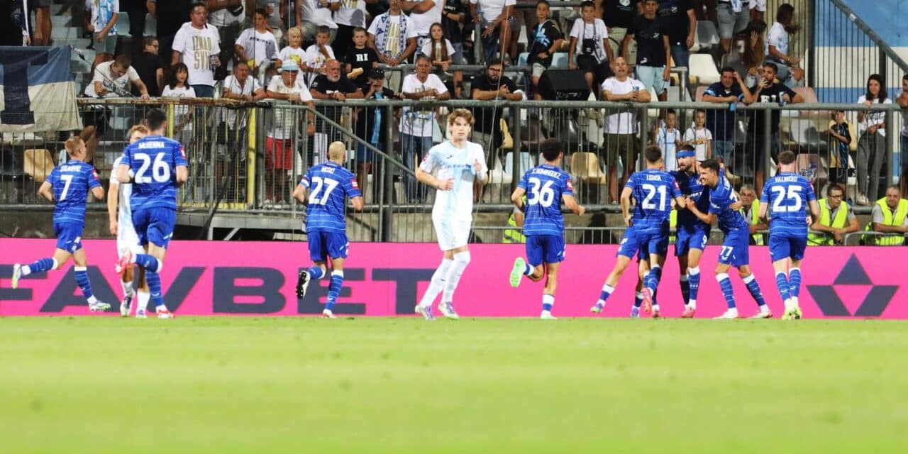Rijeka: HNK Rijeka i GNK Dinamo u utakmici trećeg kola Prve HNL