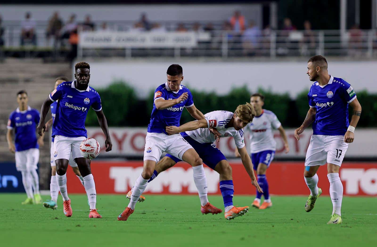 Split: Utakmica trećeg kola Prve HNL između HNK Hajduk i NK Slaven Belupo