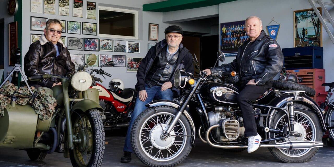 Vladimir Gašparec posjeduje 40ak oltimer motocikala