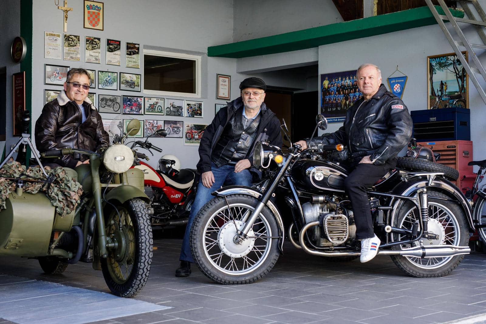 Vladimir Gašparec posjeduje 40ak oltimer motocikala
