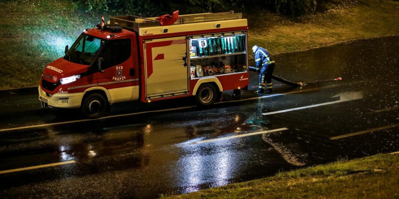 Pljusak u Zagrebu izazvao probleme na zapadu grada