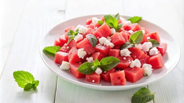 Salata od lubenice i fete