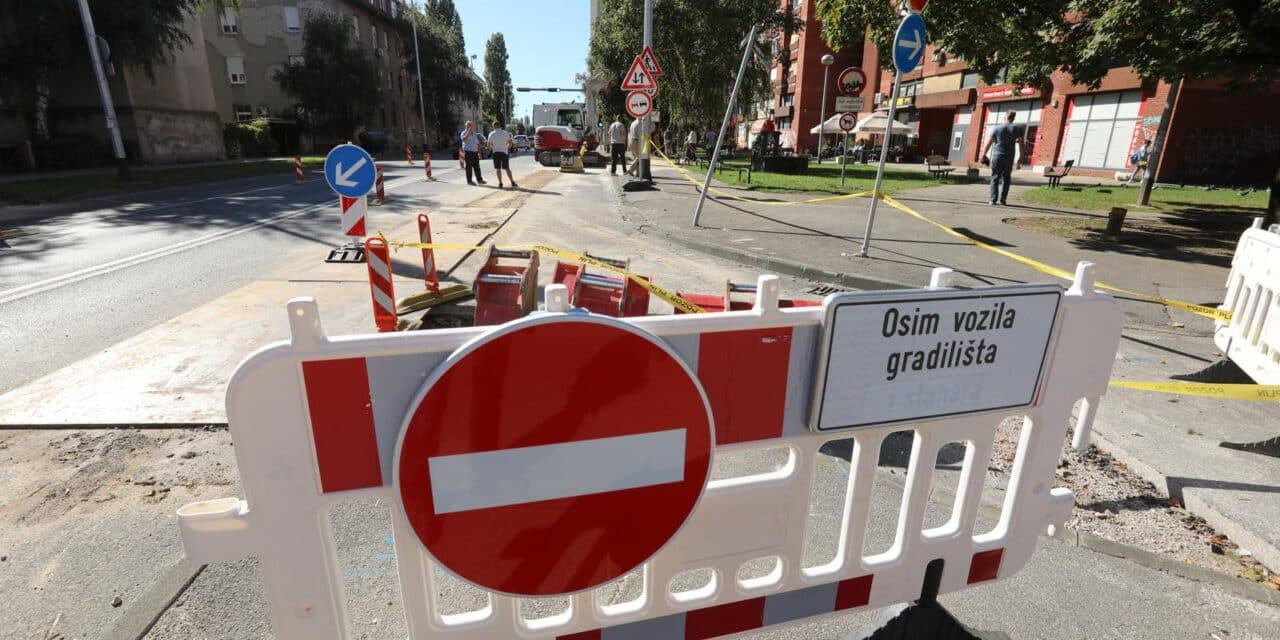 Zbog rekonstrukcije starog plinovoda na Selskoj cesti promet prema Zagrebačkoj aveniji otežan je