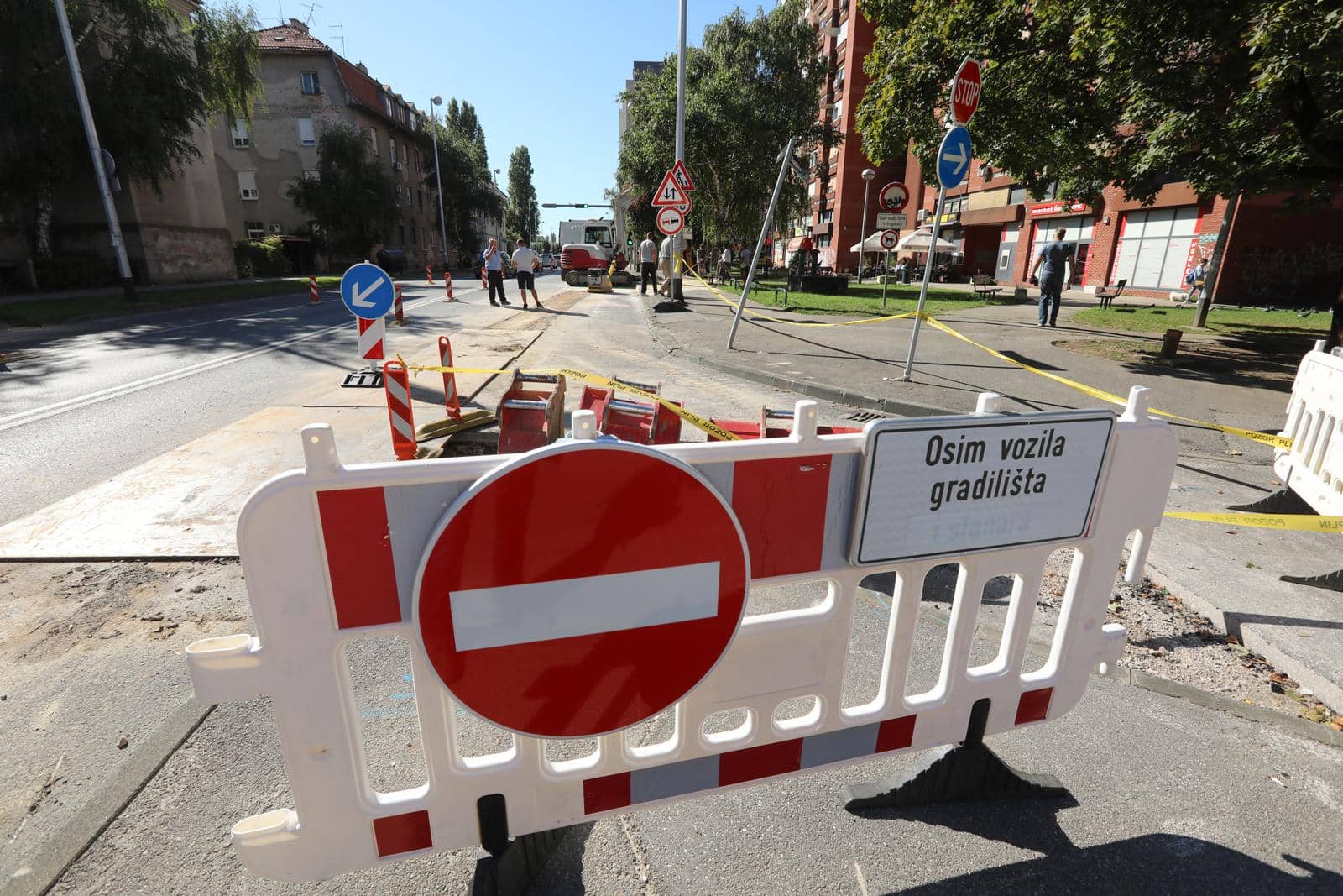 Zbog rekonstrukcije starog plinovoda na Selskoj cesti promet prema Zagrebačkoj aveniji otežan je