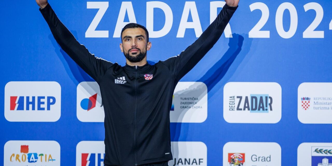 Zadar: Anđelo Kvesić osvojio je zlatnu medalju na Senior Championship Karate 2024.