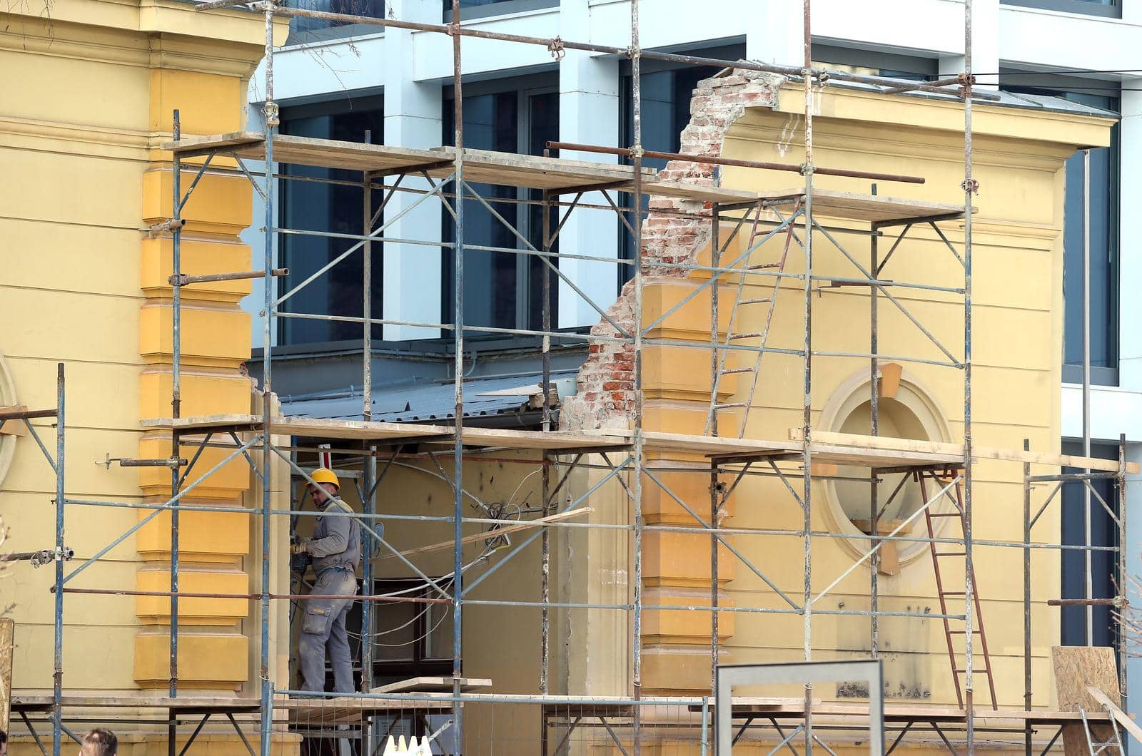 Zagreb: Sanacija pro?elja �kole primijenjene umjetnosti i dizajna