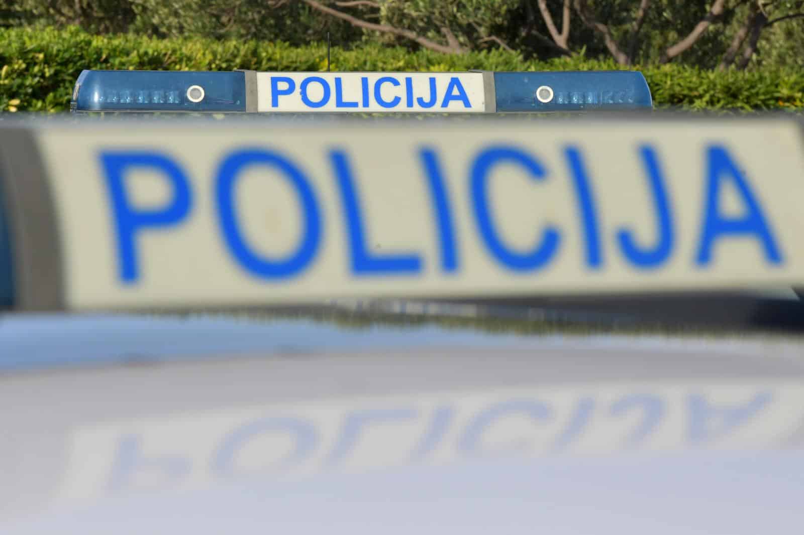 �ibenik: Policijska vozila