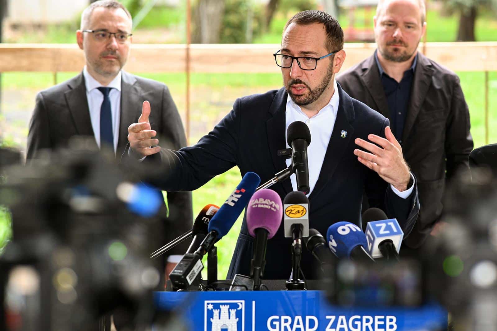 Zagreb: Obilježavanje početka radova na Područnom objektu Dječjeg vrtića Remetinec