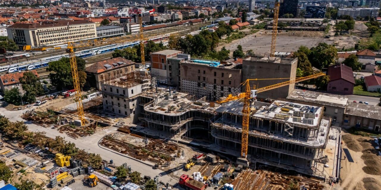 Na prostoru Paromlina radovi su u punom zamahu, Zagreb uskoro dobiva novi kulturni centar
