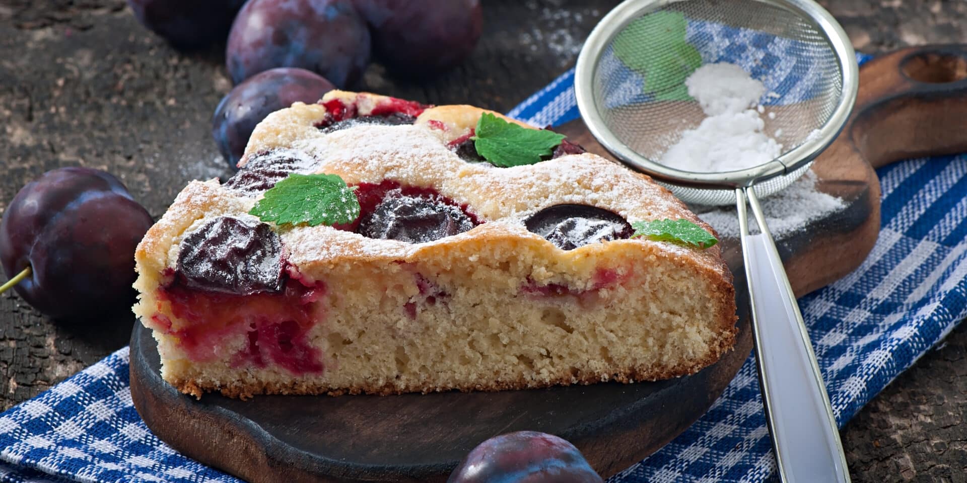 kolač od šljiva recept jesenski kolač desert sa šljivama domaća kuhinja cimet biskvit sočan kolač