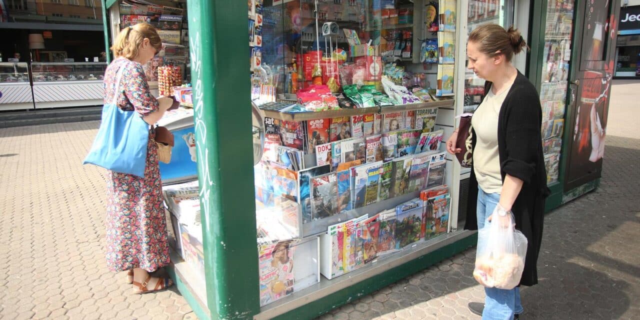 Zagreb: Kiosk na Trgu bana Josipa Jelačića otvoren je za građane