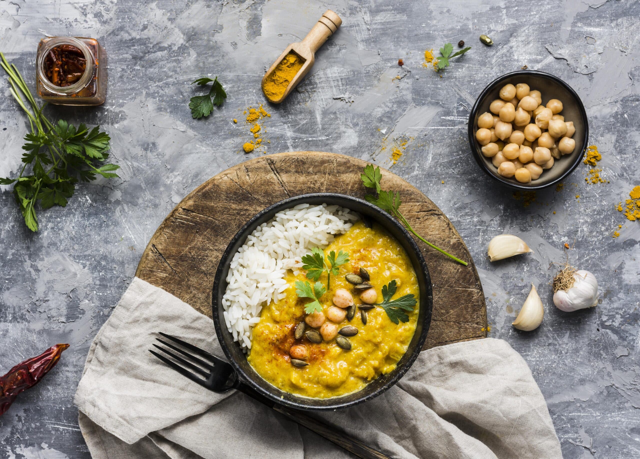 veganski curry brzi recept zdrava večera biljni obrok kuhanje za 20 minuta jednostavni recepti vegetarijanski obrok curry s povrćem brza kuhinja zdrav obrok kod kuće