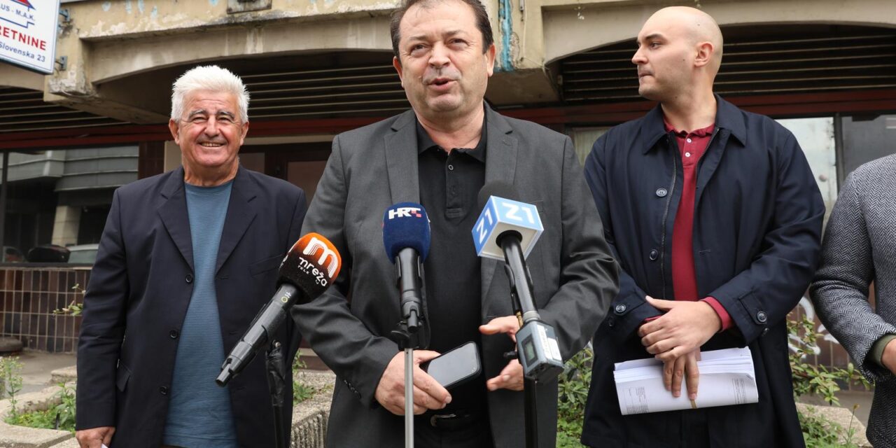 Zagreb: Konferencija za medije Nezavisne liste Tomislava Jonjića