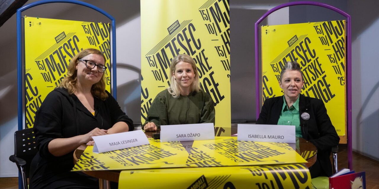 Zagreb: Konferencija za medije povodom Mjeseca hrvatske knjige 2025.