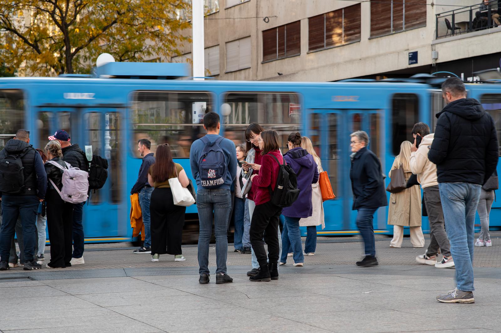 Popodnevna atmosfera u centru Zagreba
