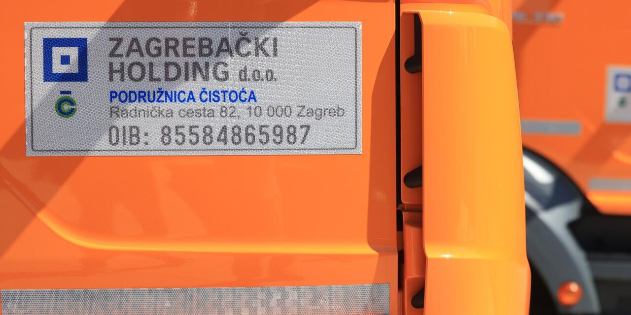 Zagreb: Predstavljanje novih vozila podružnice Čistoće Zagrebačkog holdinga