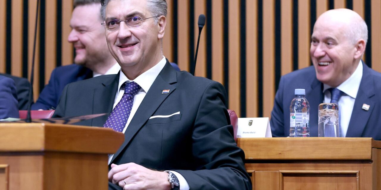 Zagreb: Premijer Andrej Plenković podnosi izvješće o radu Vlade
