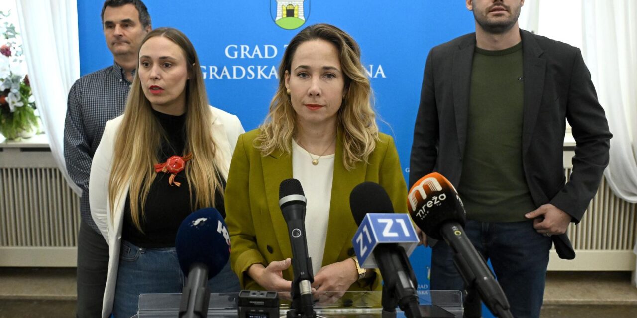 Zagreb: Marija Selak Raspudic odrzala konferenciju za medije