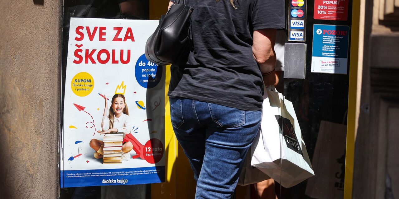 Zagreb: Ponuda školskog pribora za novu školsku godinu