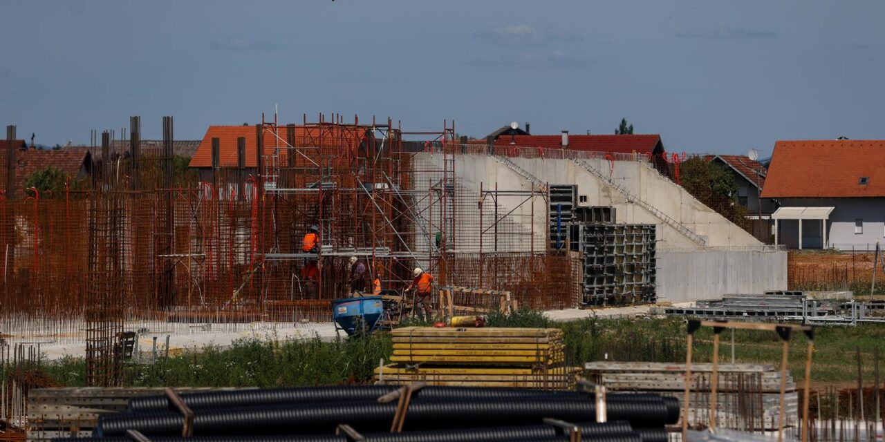 Velika Gorica: Radovi na izgradnji nogometnog kampa Hrvatskog nogometnog saveza