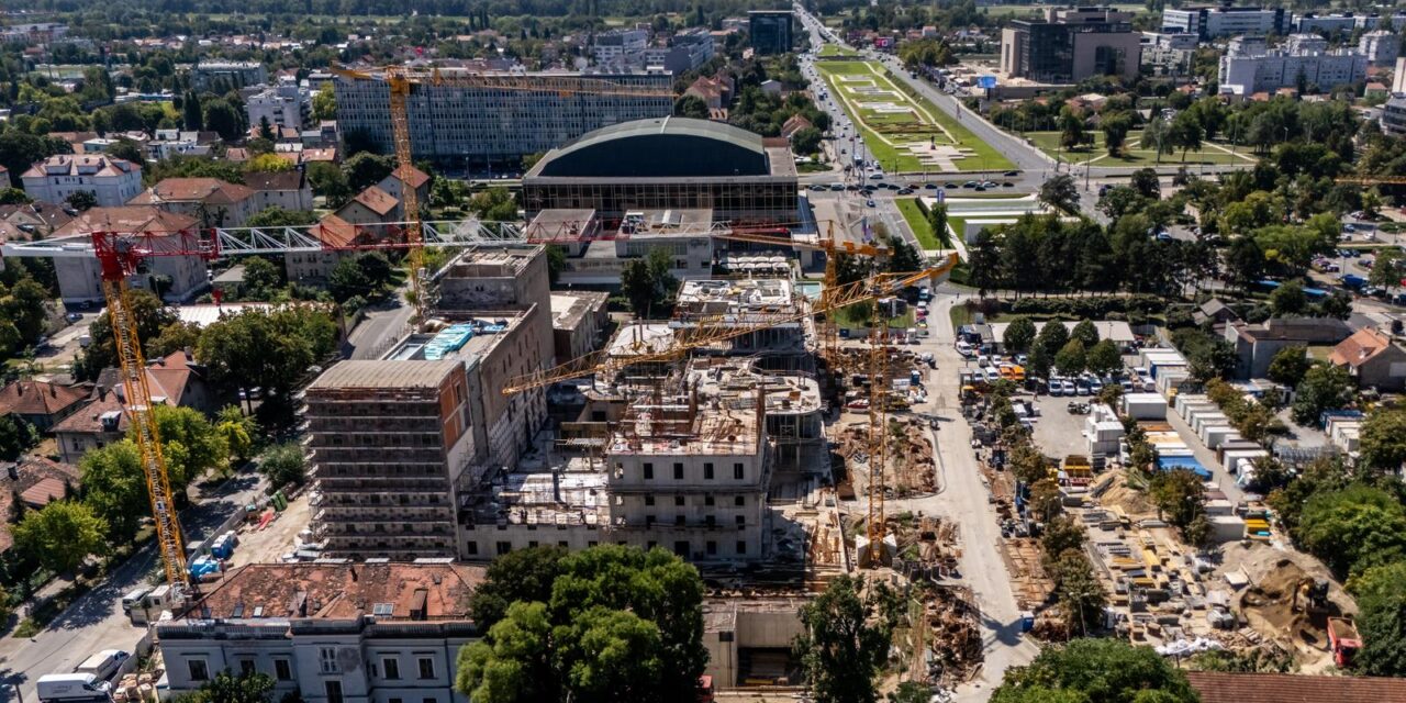 Na prostoru Paromlina radovi su u punom zamahu, Zagreb uskoro dobiva novi kulturni centar