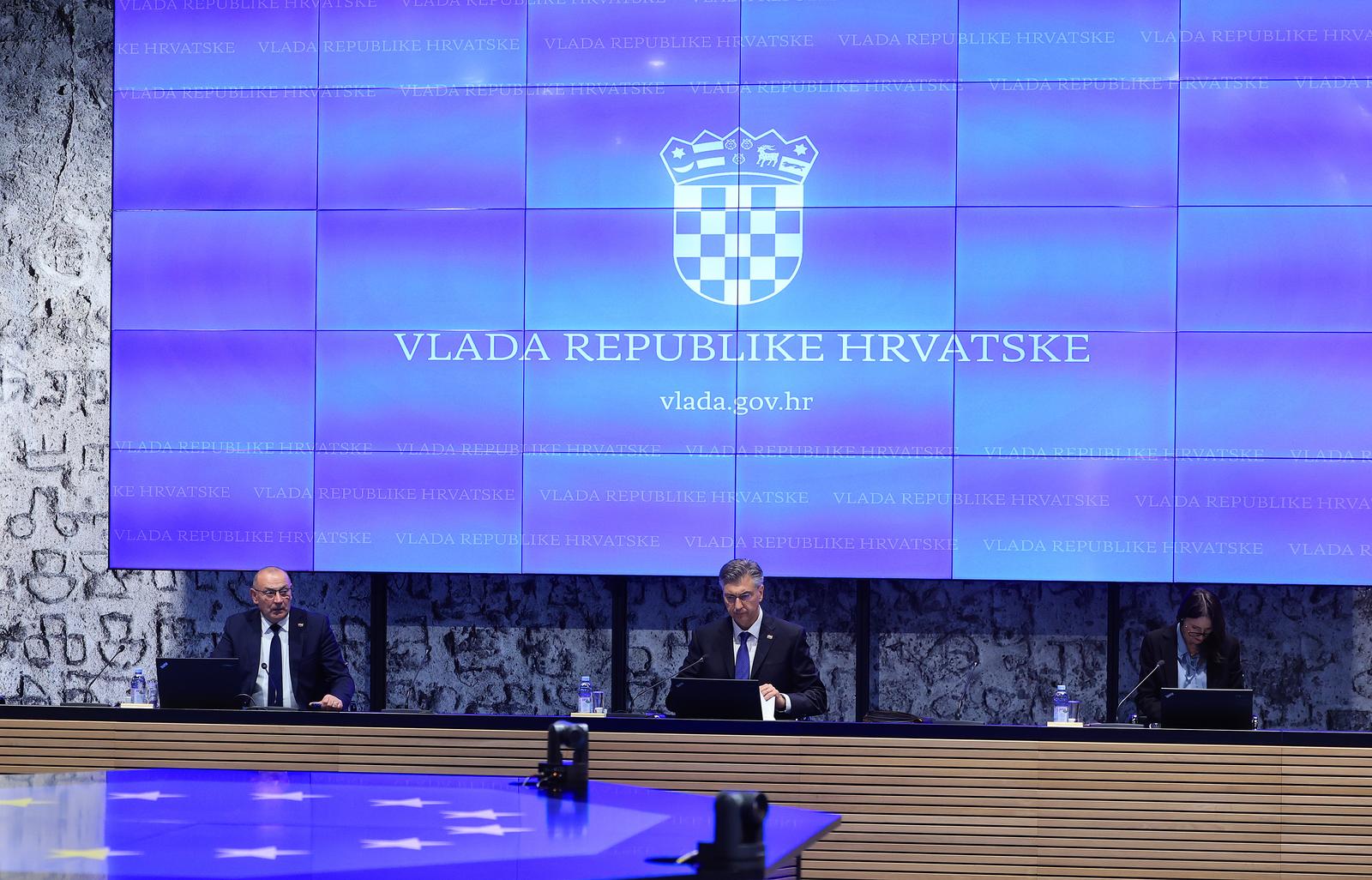 Zagreb: Održana sjednica Vlade Republike Hrvatske