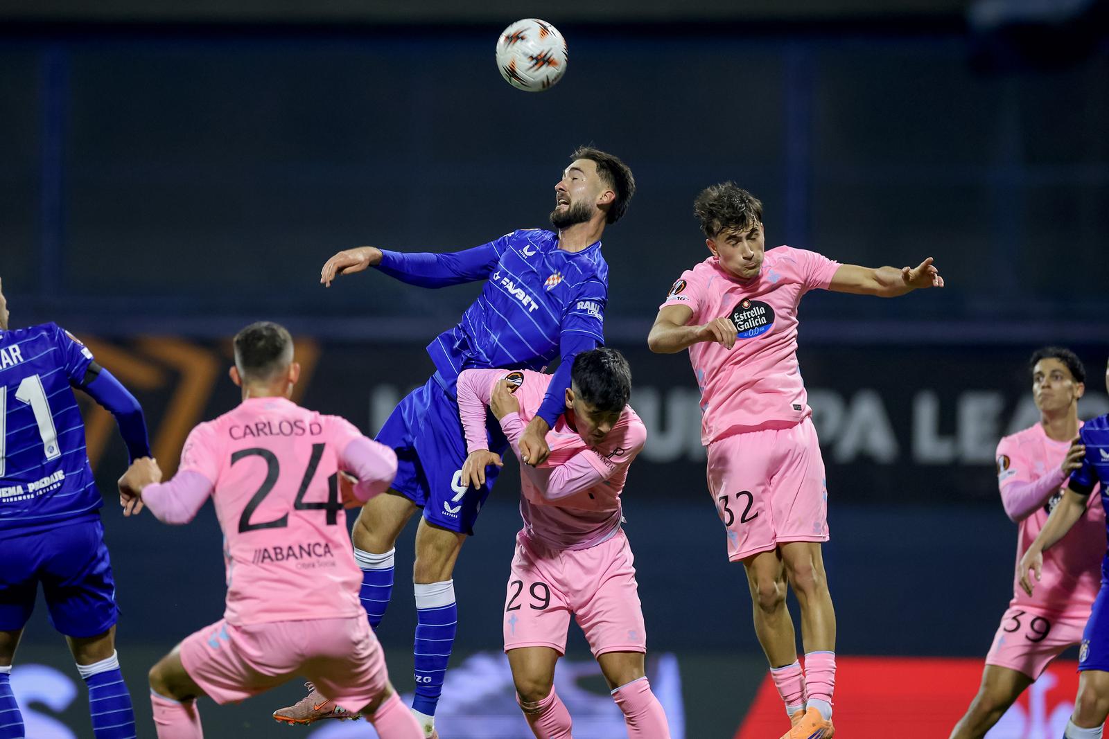 Zagreb: UEFA Europska liga, grupna faza, 4. kolo, GNK Dinamo – Celta Vigo