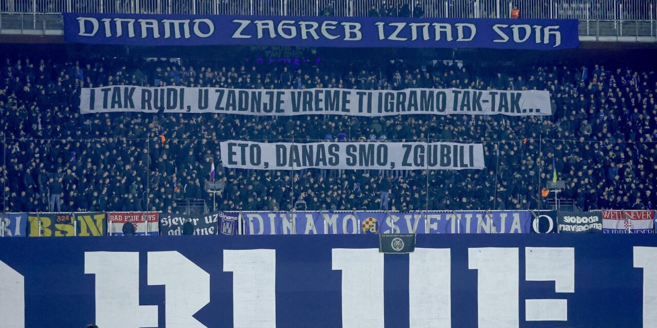 Zagreb: Navijači na utakmici GNK Dinamo – Celta Vigo