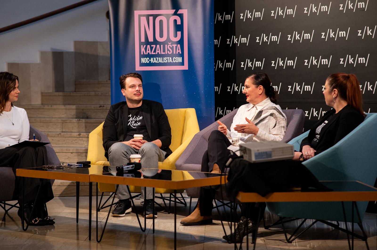 Zagreb: Konferencija za medije povodom Noći kazališta