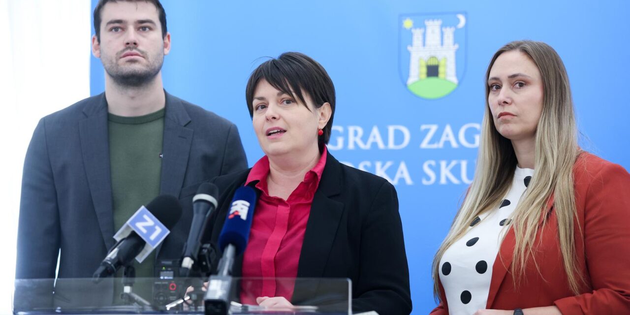 Zagreb: Klub gradskih zastupnika Marija Selak Raspudić – Nezavisna lista održali su konferenciju za medije