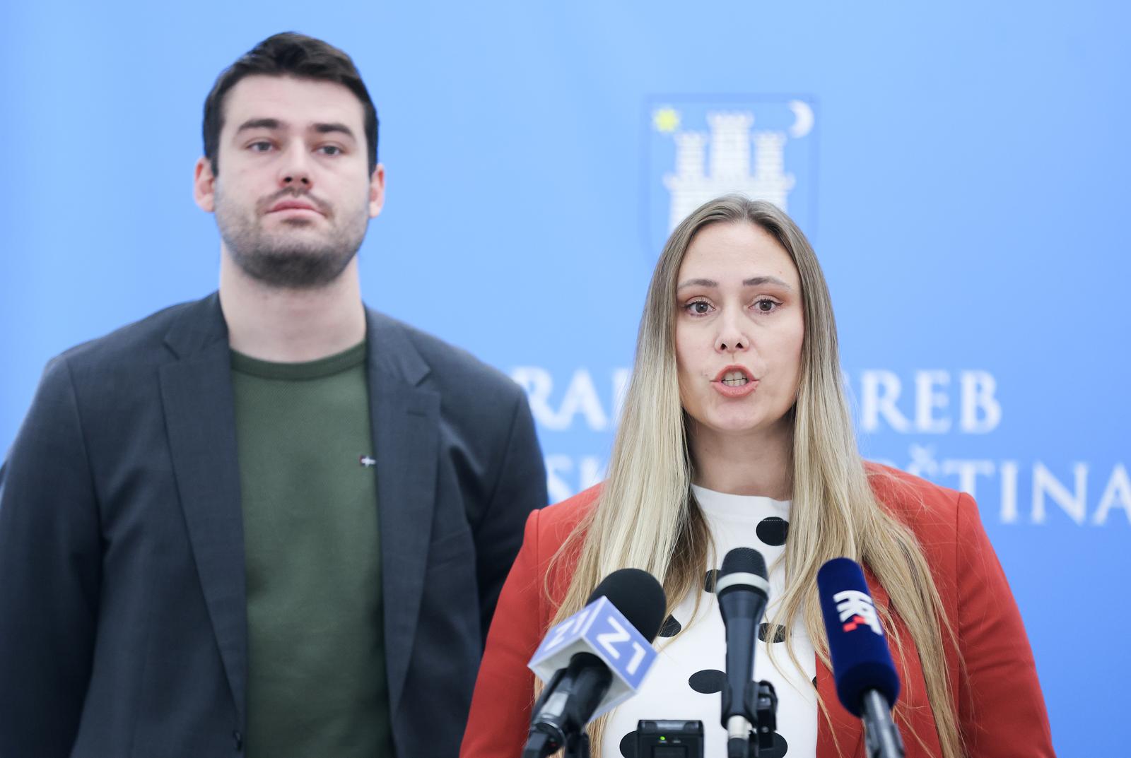 Zagreb: Klub gradskih zastupnika Marija Selak Raspudić – Nezavisna lista održali su konferenciju za medije