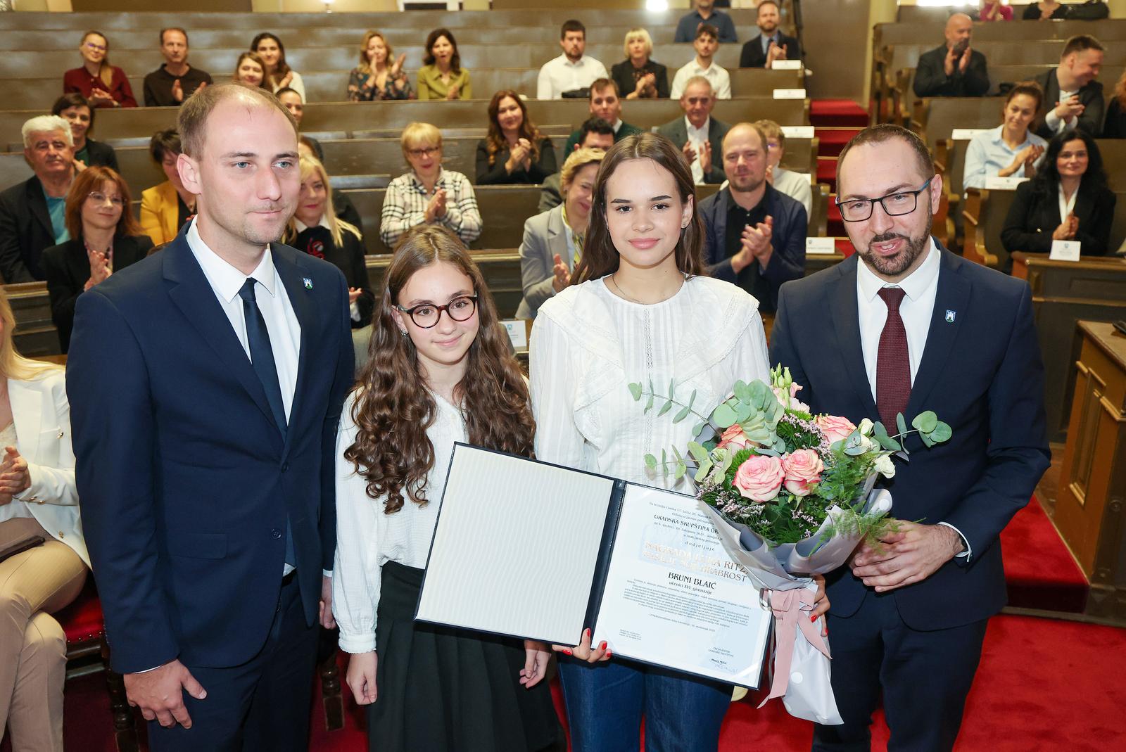 Zagreb: Dodjela nagrade Luka Ritz “Nasilje nije hrabrost”